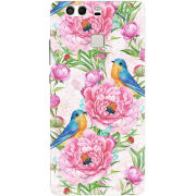Чехол Uprint Huawei P9 Birds and Flowers