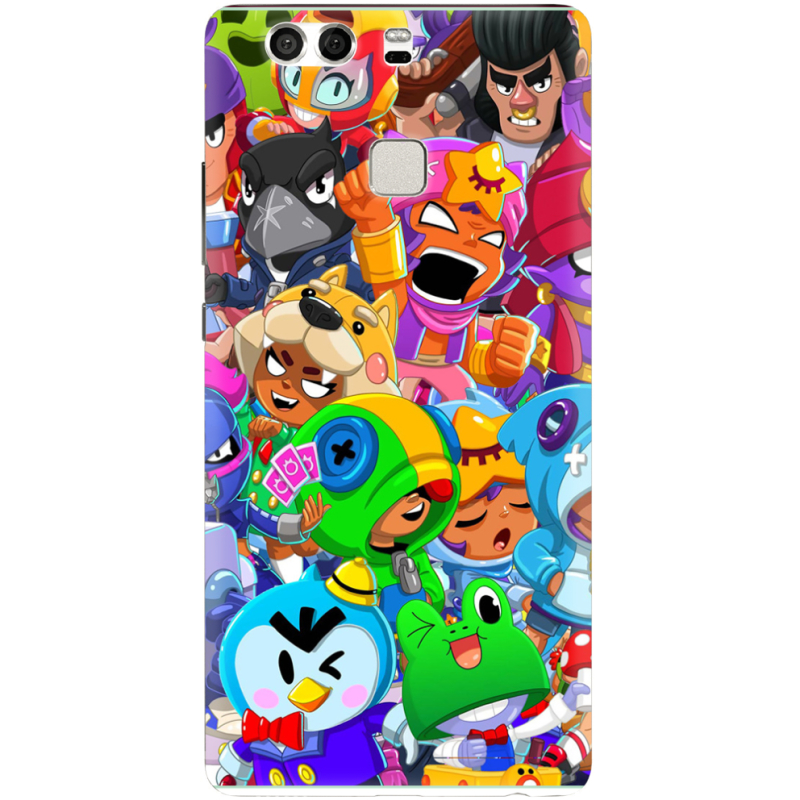 Чехол Uprint Huawei P9 friends brawl stars
