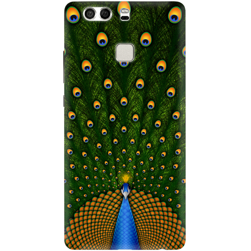 Чехол Uprint Huawei P9 Peacocks Tail