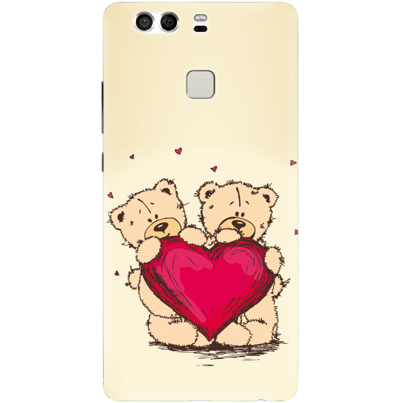 Чехол Uprint Huawei P9 Teddy Bear Love