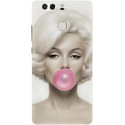 Чехол Uprint Huawei P9 Marilyn Monroe Bubble Gum