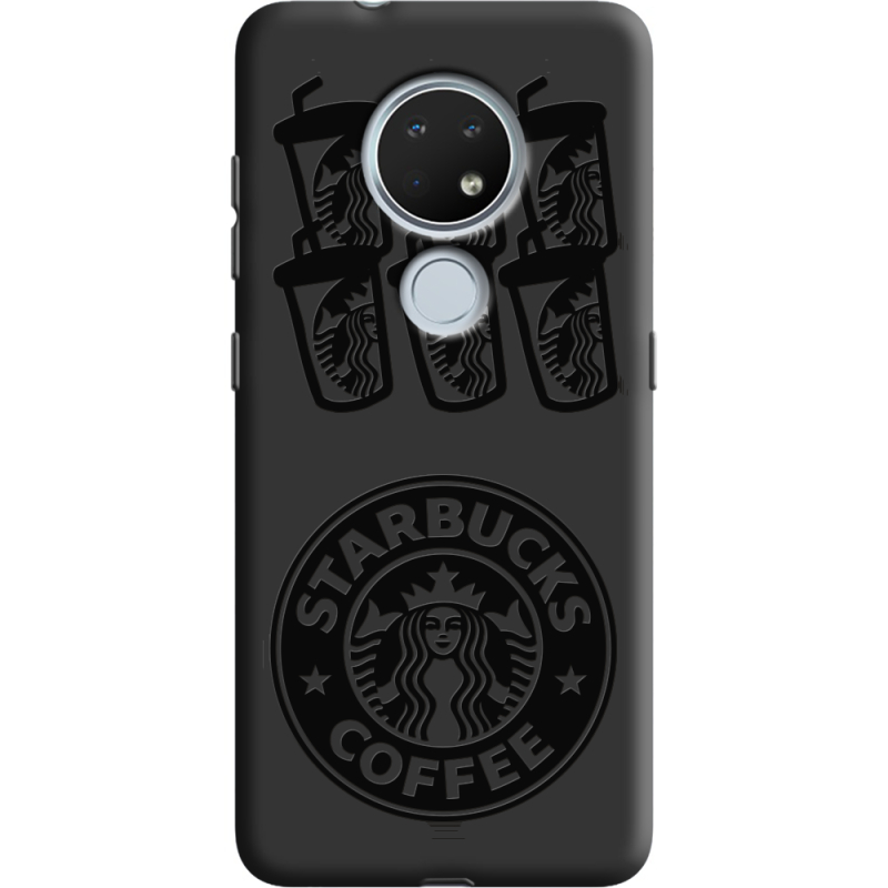 Черный чехол BoxFace Nokia 7.2 Black Coffee