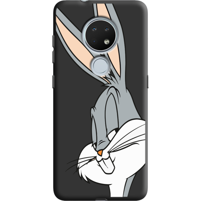 Черный чехол BoxFace Nokia 7.2 Lucky Rabbit