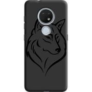 Черный чехол BoxFace Nokia 7.2 Wolf