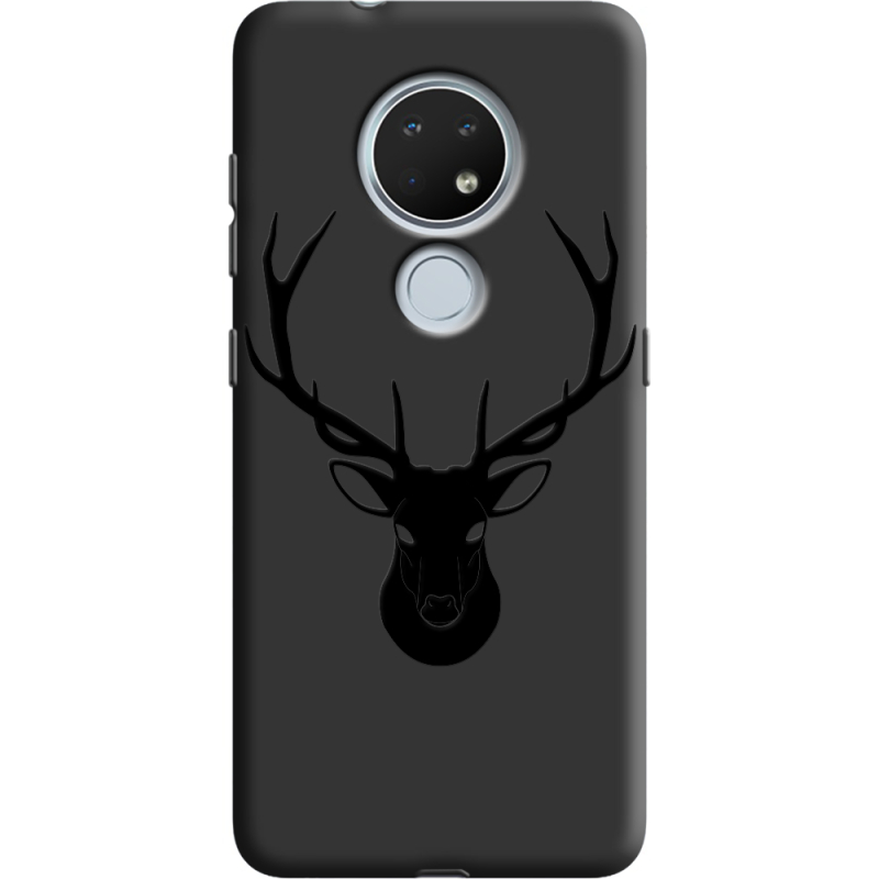 Черный чехол BoxFace Nokia 7.2 Deer