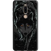 Черный чехол BoxFace Meizu M8 Wolf