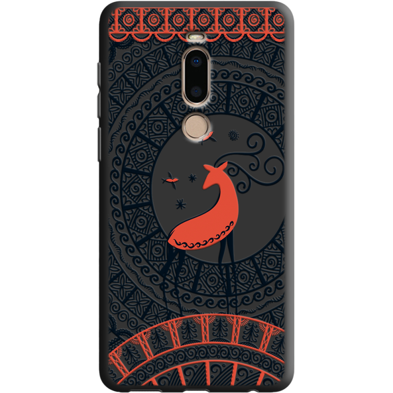 Черный чехол BoxFace Meizu M8 Ornament