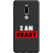 Черный чехол BoxFace Meizu M8 I'm Crazy