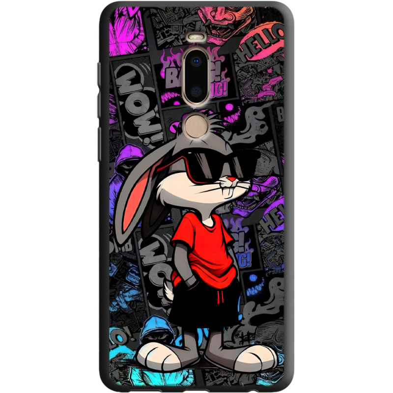 Черный чехол BoxFace Meizu M8 Малий вухань