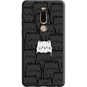 Черный чехол BoxFace Meizu M8 