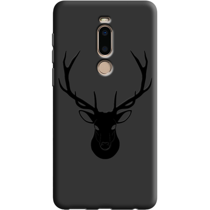 Черный чехол BoxFace Meizu M8 Deer