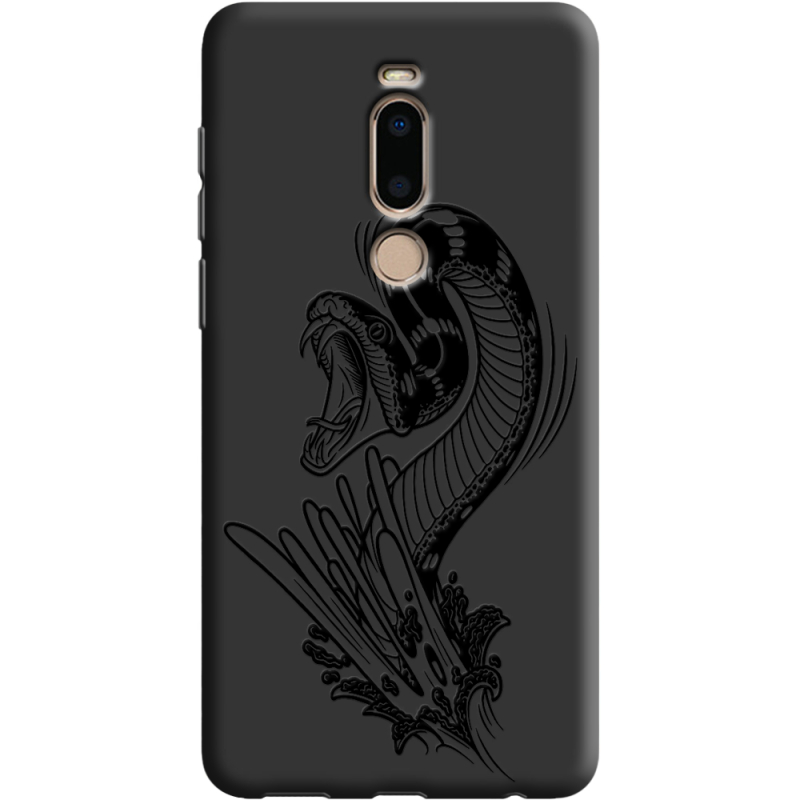 Черный чехол BoxFace Meizu M8 Snake