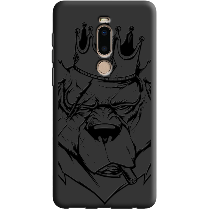 Черный чехол BoxFace Meizu M8 Bear King