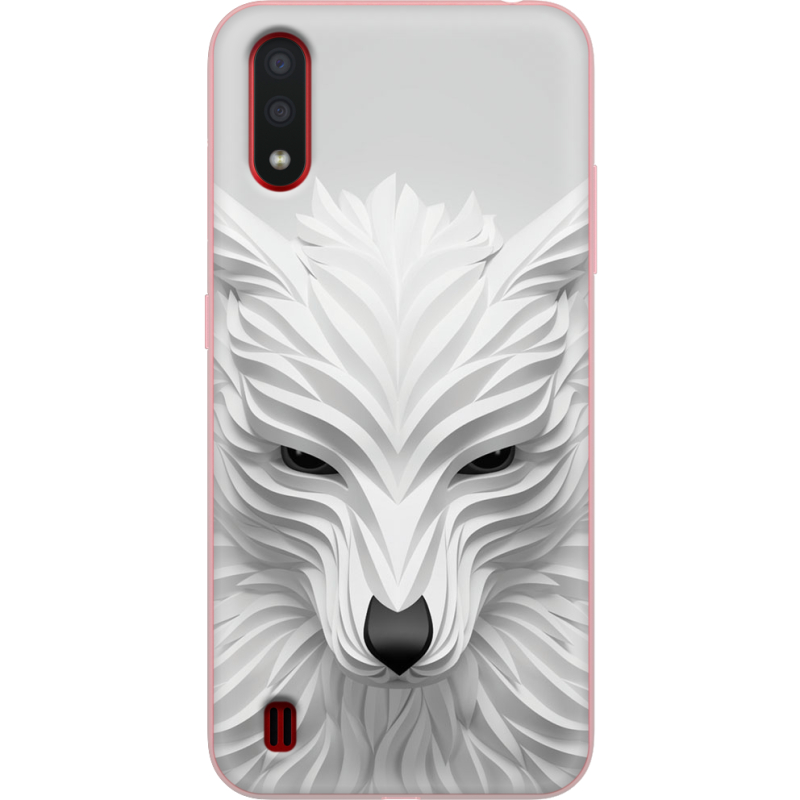 Чехол BoxFace Samsung A015 Galaxy A01 White Wolf