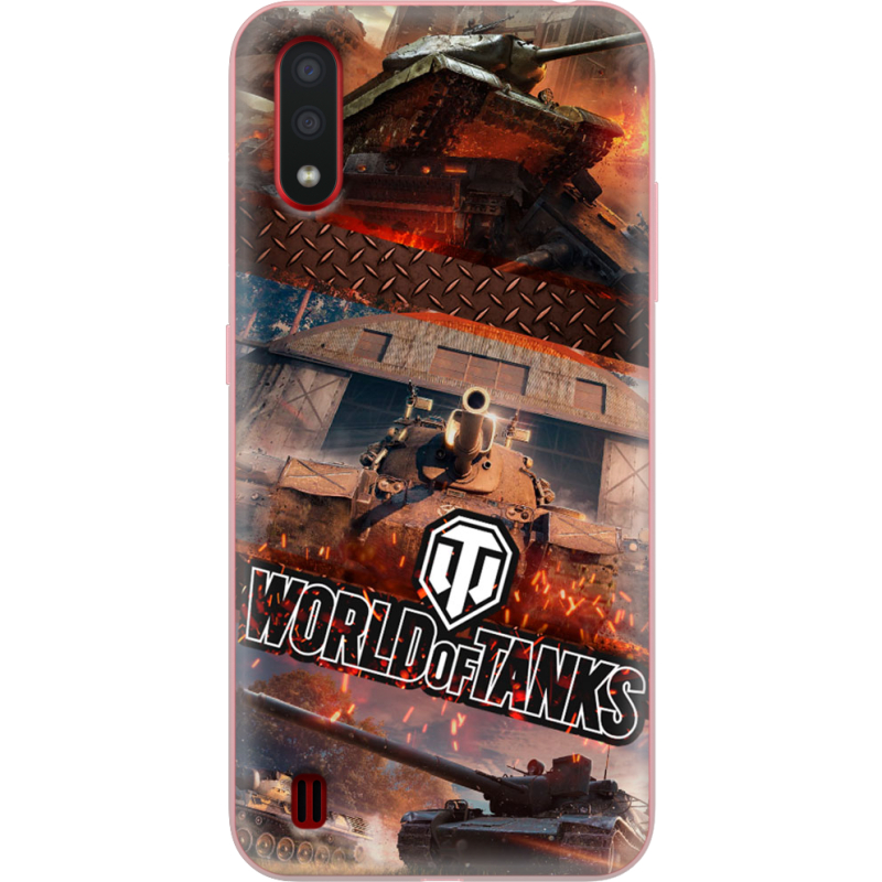 Чехол BoxFace Samsung A015 Galaxy A01 World Of Tanks