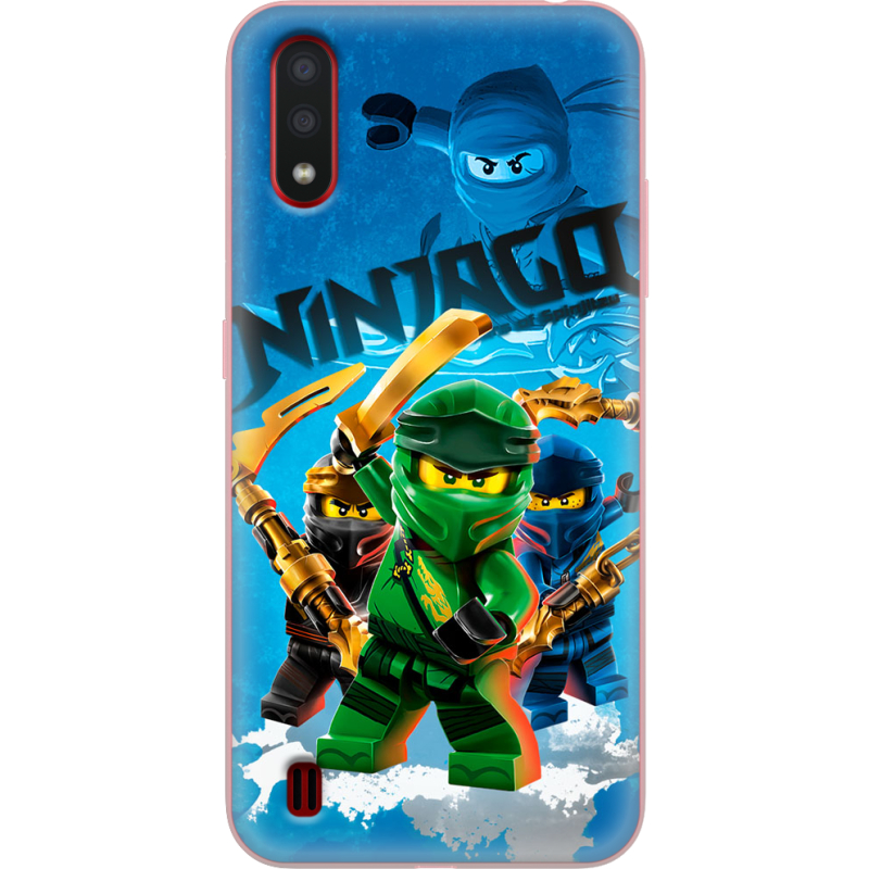 Чехол BoxFace Samsung A015 Galaxy A01 Lego Ninjago