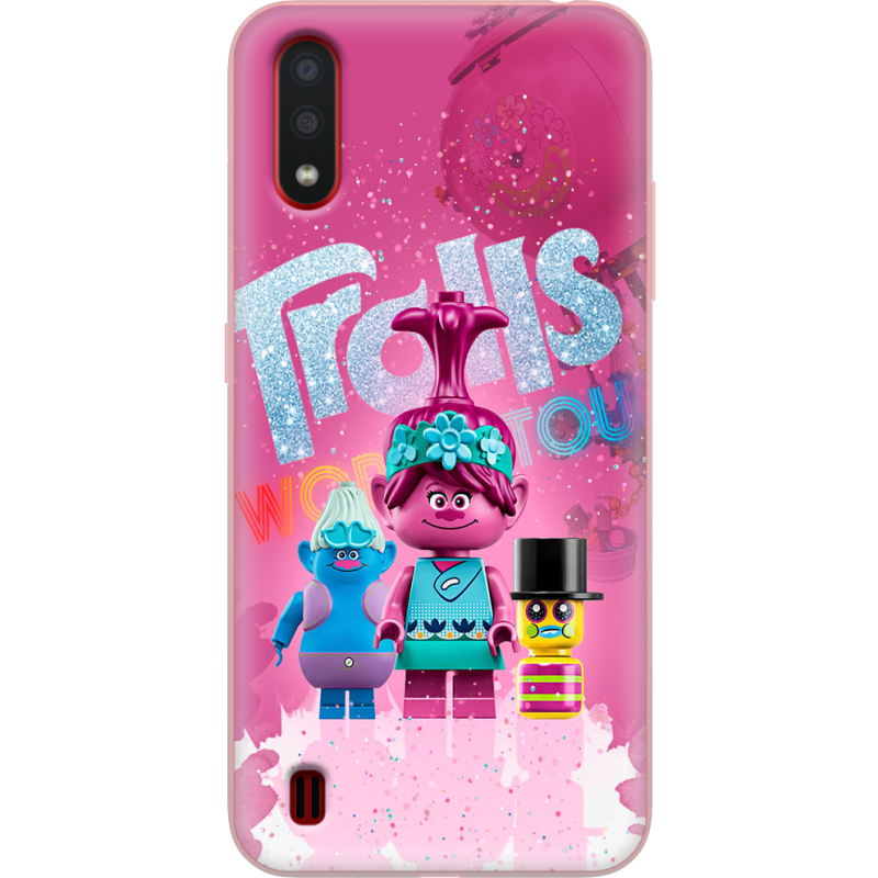 Чехол BoxFace Samsung A015 Galaxy A01 Lego Trolls