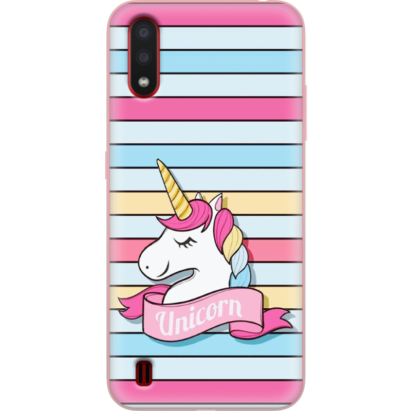 Чехол BoxFace Samsung A015 Galaxy A01 Unicorn