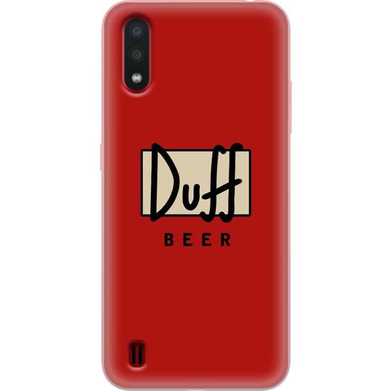 Чехол BoxFace Samsung A015 Galaxy A01 Duff beer