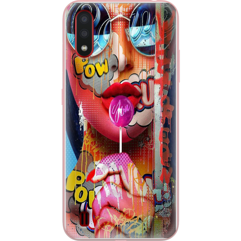 Чехол BoxFace Samsung A015 Galaxy A01 Colorful Girl