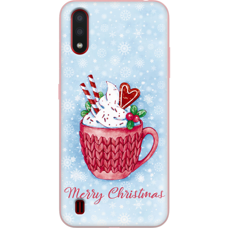 Чехол BoxFace Samsung A015 Galaxy A01 Spicy Christmas Cocoa