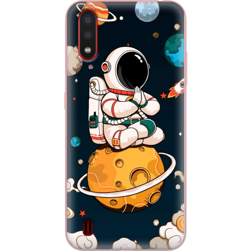 Чехол BoxFace Samsung A015 Galaxy A01 Astronaut
