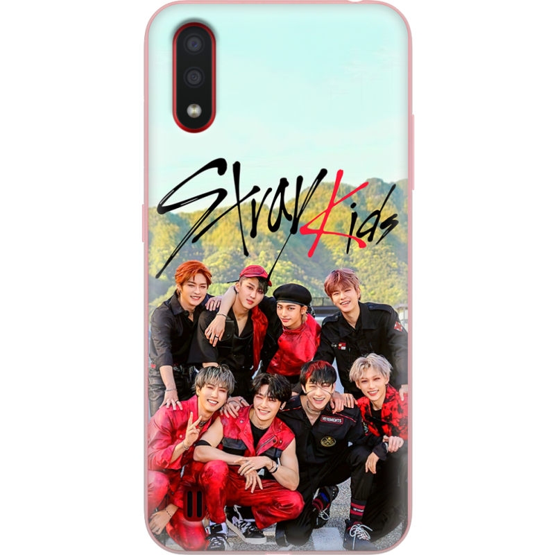 Чехол BoxFace Samsung A015 Galaxy A01 Stray Kids Boy Band