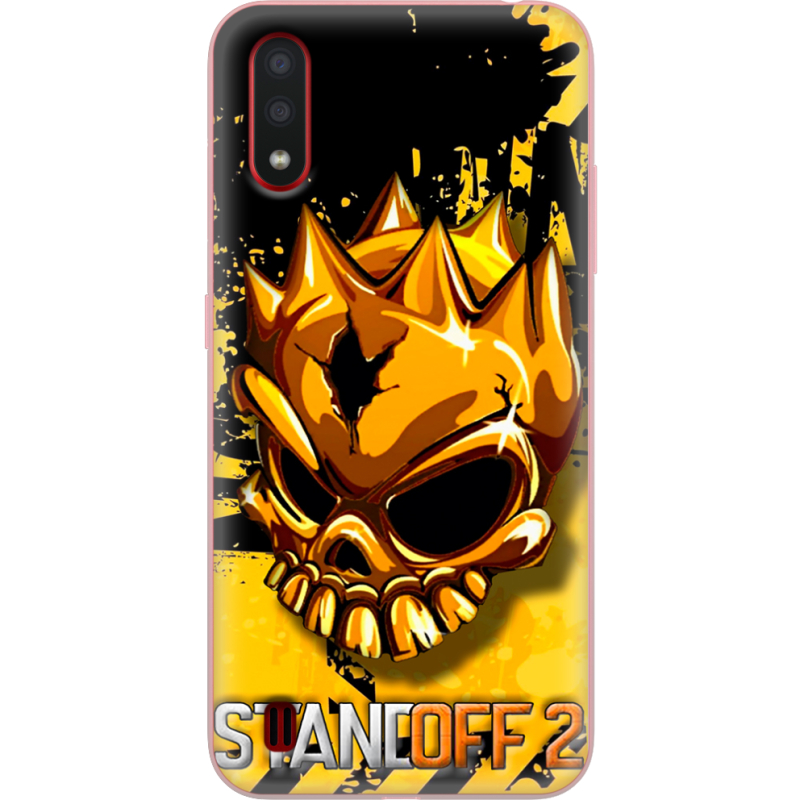 Чехол BoxFace Samsung A015 Galaxy A01 StandOff 2 gold