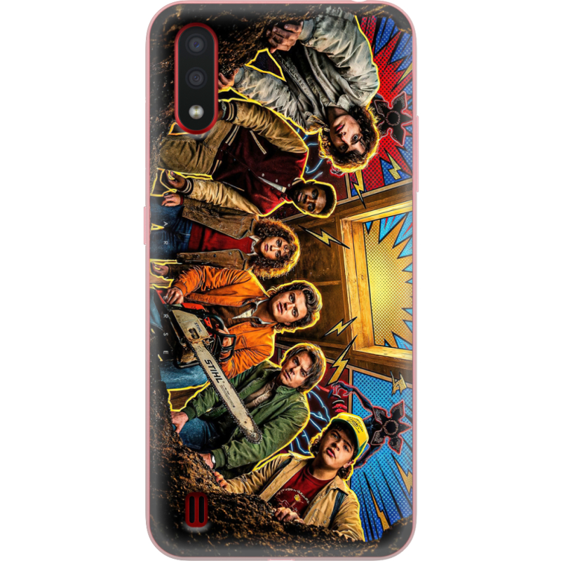 Чехол BoxFace Samsung A015 Galaxy A01 Stranger things