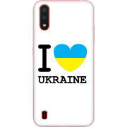 Чехол BoxFace Samsung A015 Galaxy A01 I love Ukraine