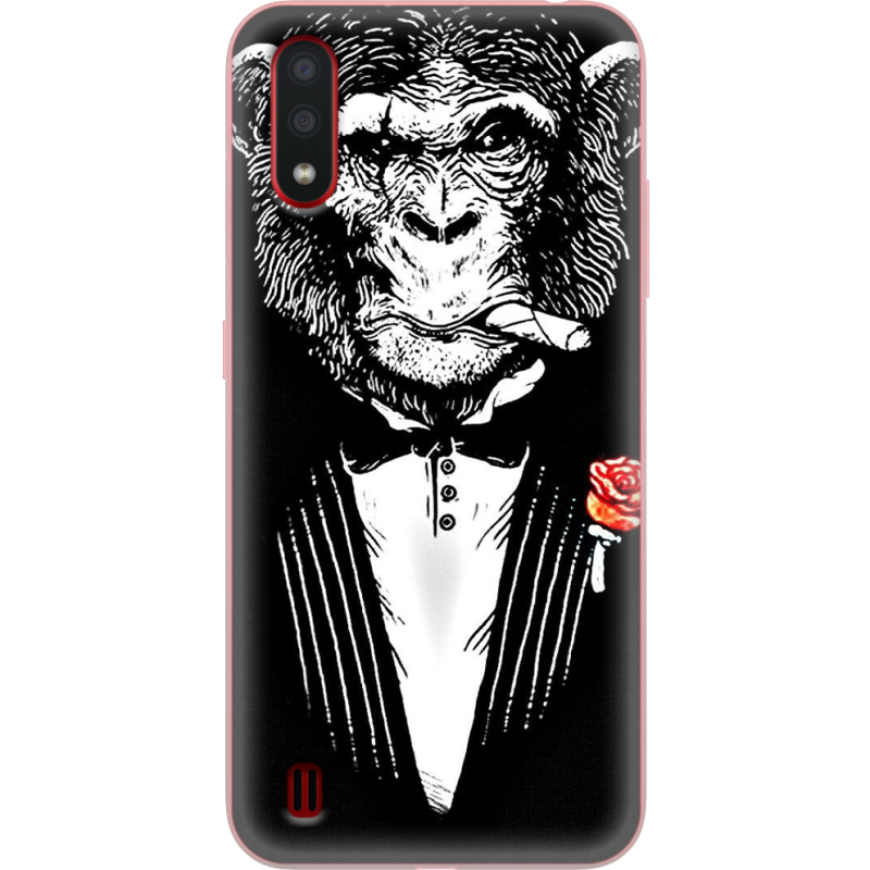 Чехол BoxFace Samsung A015 Galaxy A01 Monkey Don