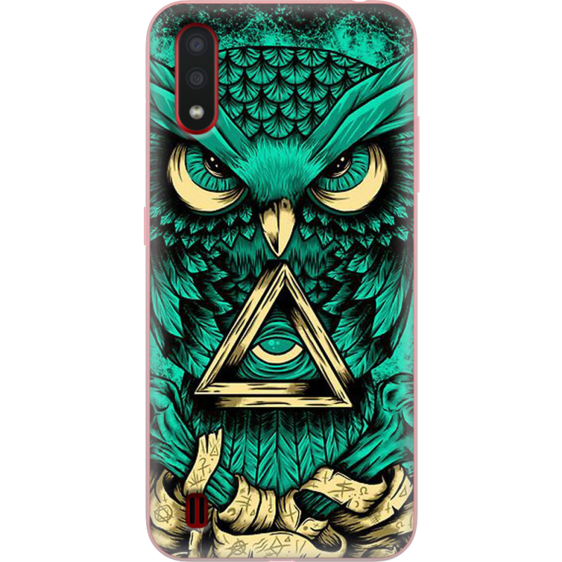 Чехол BoxFace Samsung A015 Galaxy A01 Masonic Owl