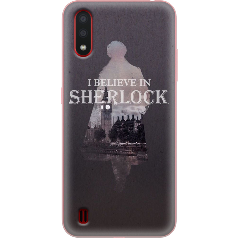 Чехол BoxFace Samsung A015 Galaxy A01 Sherlock