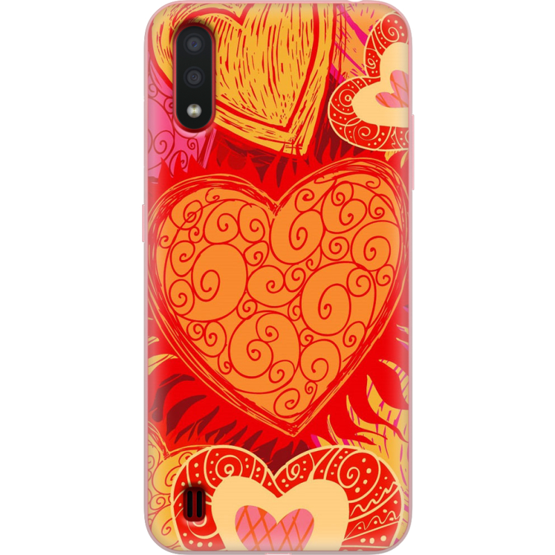 Чехол BoxFace Samsung A015 Galaxy A01 Warm Hearts