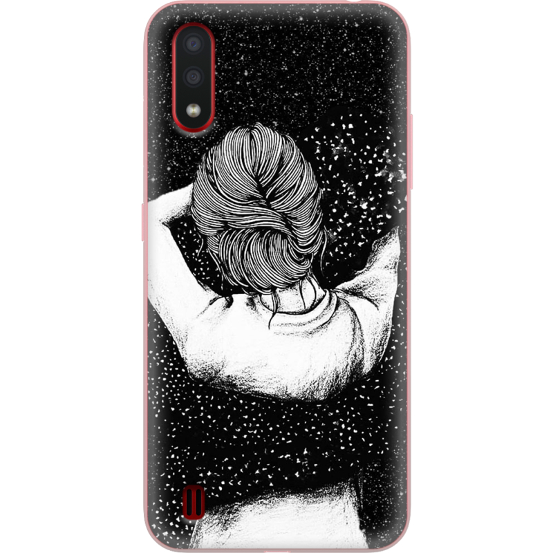 Чехол BoxFace Samsung A015 Galaxy A01 Hugging Stars