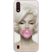 Чехол BoxFace Samsung A015 Galaxy A01 Marilyn Monroe Bubble Gum