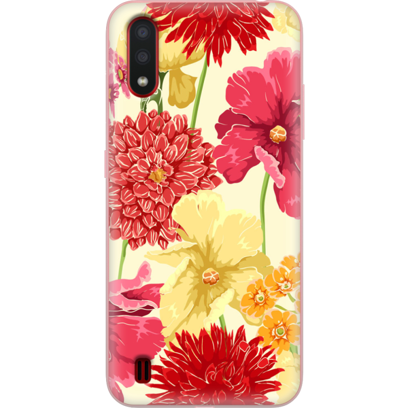 Чехол BoxFace Samsung A015 Galaxy A01 Flower Bed