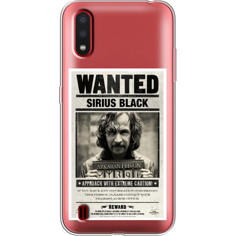 Прозрачный чехол BoxFace Samsung A015 Galaxy A01 Sirius Black