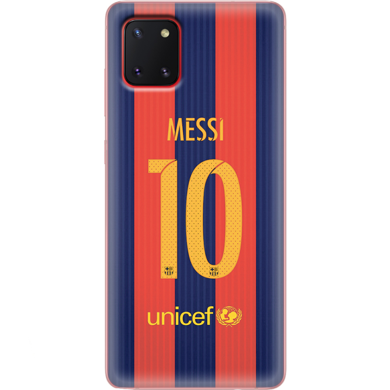 Чехол BoxFace Samsung N770 Galaxy Note 10 Lite Messi 10