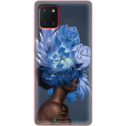 Чехол BoxFace Samsung N770 Galaxy Note 10 Lite Exquisite Blue Flowers