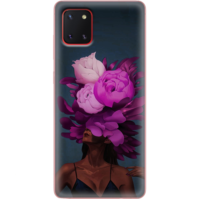 Чехол BoxFace Samsung N770 Galaxy Note 10 Lite Exquisite Purple Flowers