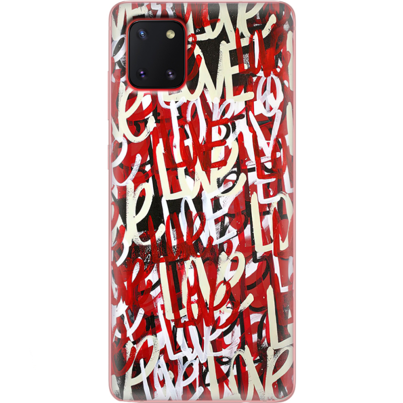 Чехол BoxFace Samsung N770 Galaxy Note 10 Lite Love Graffiti