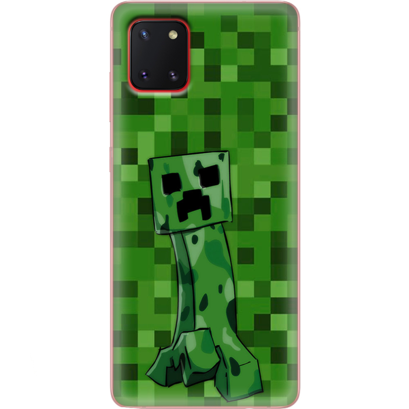 Чехол BoxFace Samsung N770 Galaxy Note 10 Lite Minecraft Creeper