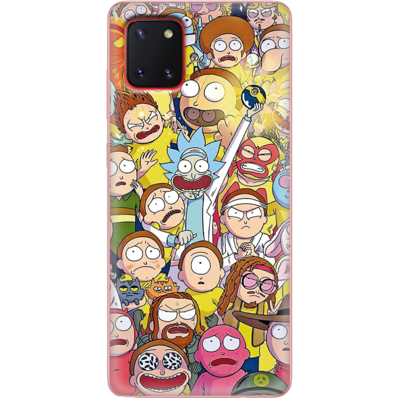 Чехол BoxFace Samsung N770 Galaxy Note 10 Lite Rick and Morty