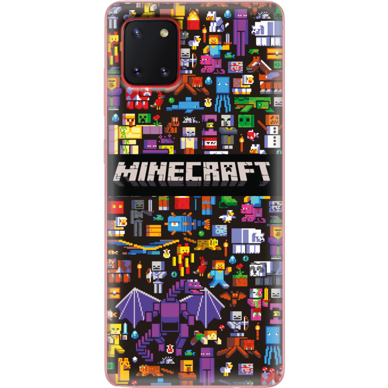 Чехол BoxFace Samsung N770 Galaxy Note 10 Lite Minecraft Mobbery