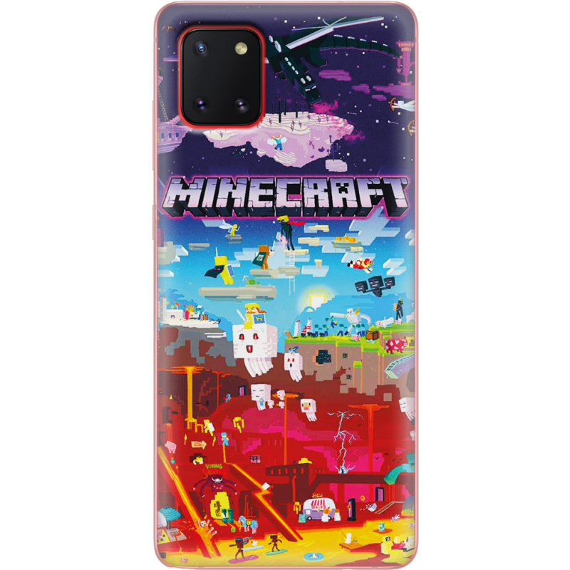 Чехол BoxFace Samsung N770 Galaxy Note 10 Lite Minecraft World Beyond