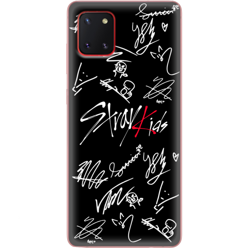 Чехол BoxFace Samsung N770 Galaxy Note 10 Lite Stray Kids автограф