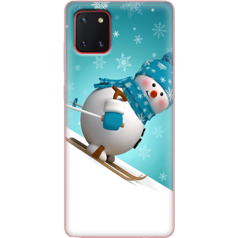 Чехол BoxFace Samsung N770 Galaxy Note 10 Lite Skier Snowman