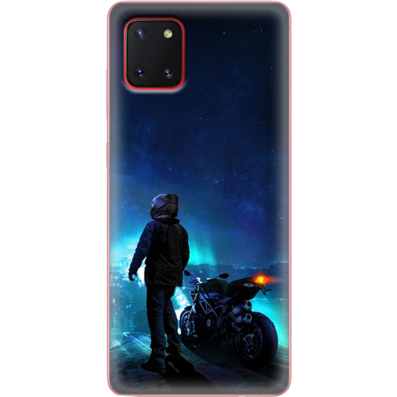 Чехол BoxFace Samsung N770 Galaxy Note 10 Lite Motorcyclist