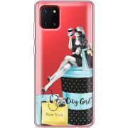 Прозрачный чехол BoxFace Samsung N770 Galaxy Note 10 Lite City Girl